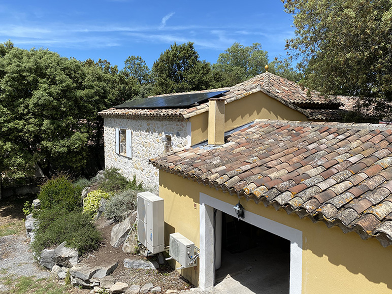 Rénovation énergétique d'une maison dans le Gard